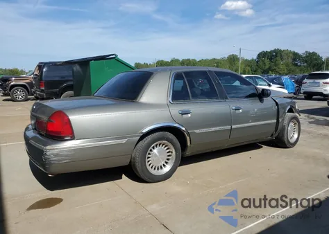 2001 Mercury Grand Marquis Ls z USA, uszkodzony, nr VIN 2MEFM75W21X715352